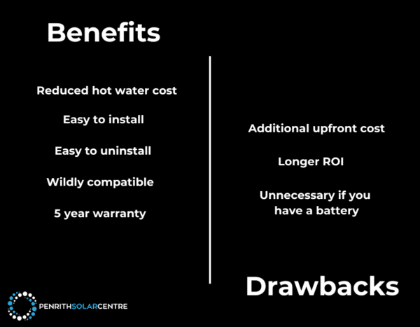 Pros and Cons Green CATCH Power graphic.